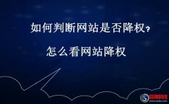 如何判斷網(wǎng)站是否降權(quán)?怎么看網(wǎng)站降權(quán)